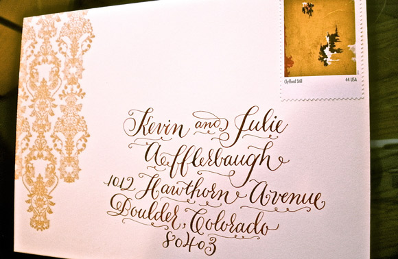 calligraphy-addressing
