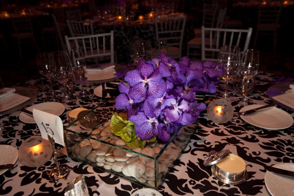 purple-orchid-centerpieces