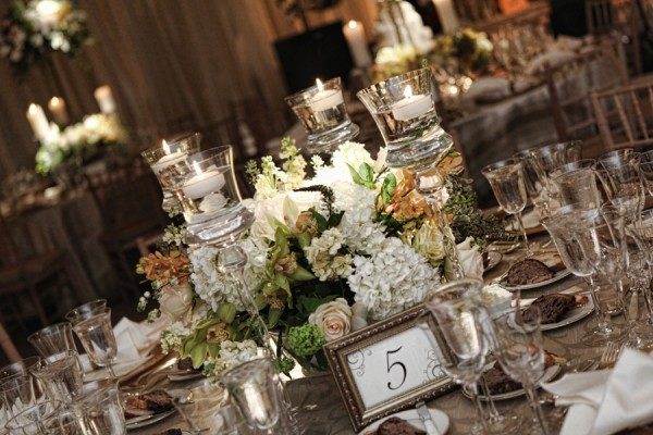 Elegant-Green-Gold-Bronze-Centerpiece-600x400