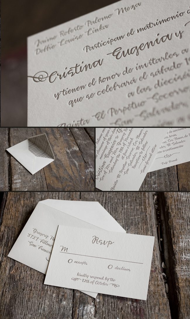 Tallmussen_Grid bilingual letterpress wedding invitations