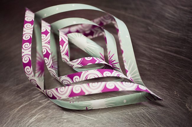 6-garland-piece-1 DIY with Smock: holiday garland made with Smock's double-sided gift wrap