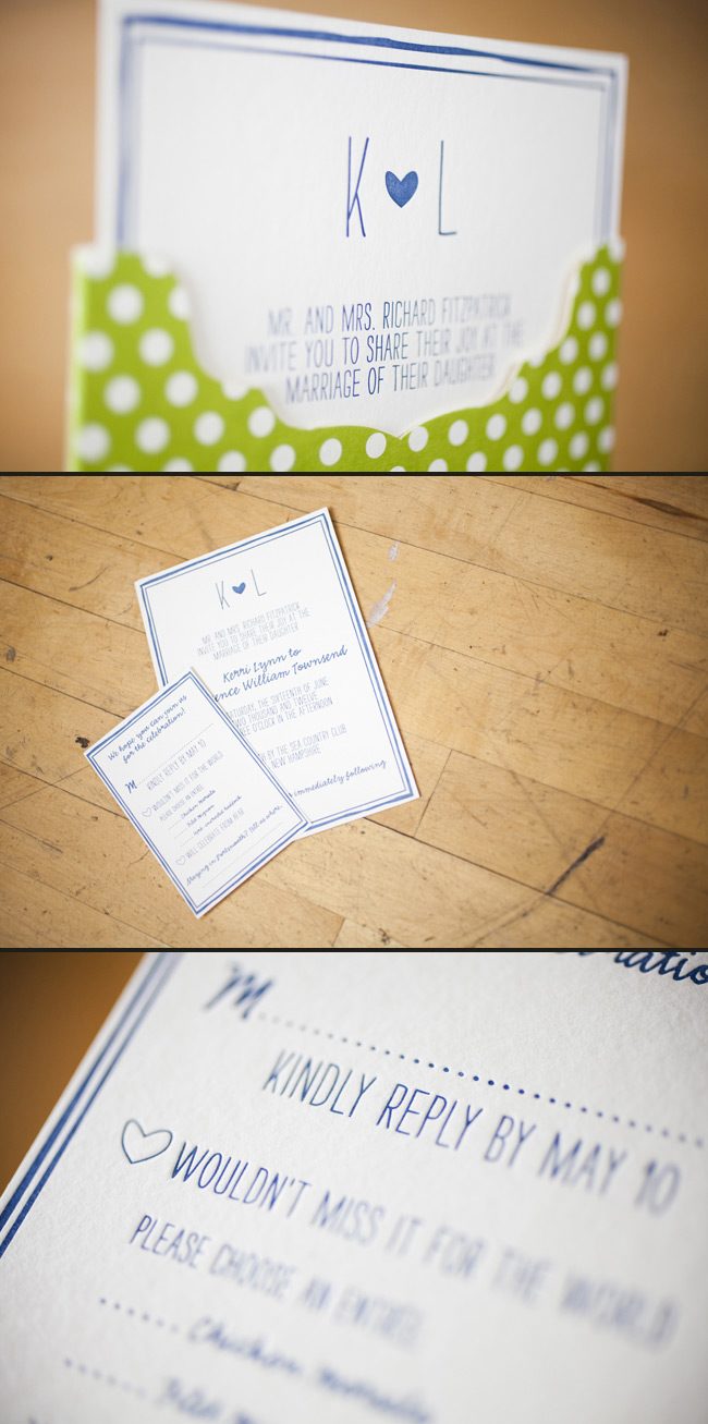 S_Custom_Navy custom typography wedding invitations