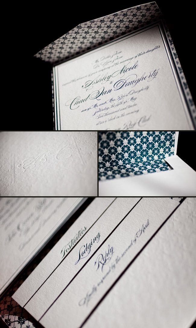 S_Evans_Midnight-Blind formal letterpress wedding invitation designs