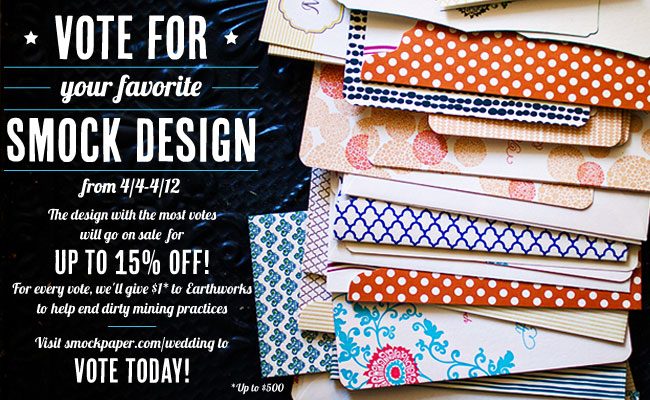 Smock wedding - design of the month