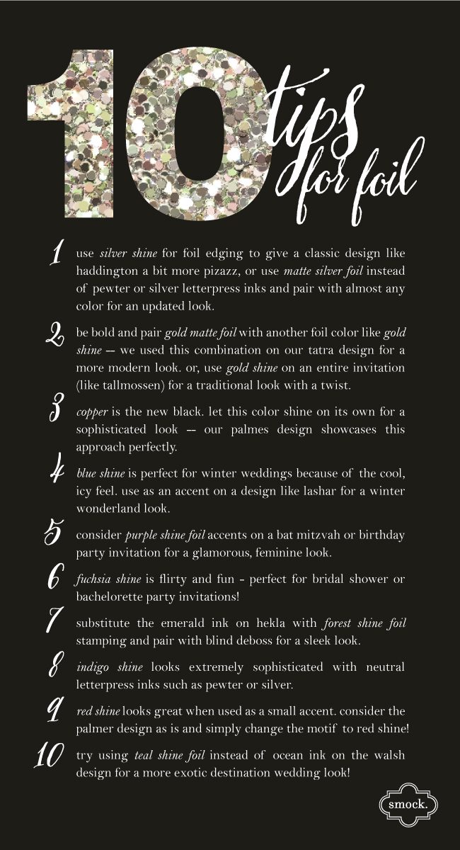 smock-10-foil-tips-FINAL 10 tips for using foil with Smock stationery + invitations