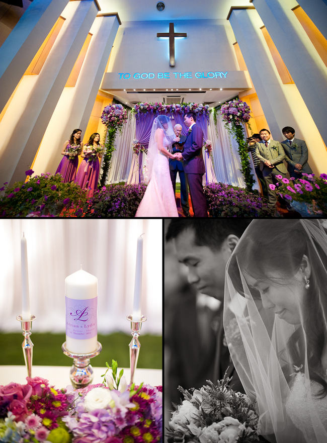 This gorgeous real wedding ceremony was inspired by the Garden of Eden, with lush florals everywhere Garden of Eden themed wedding ceremony
